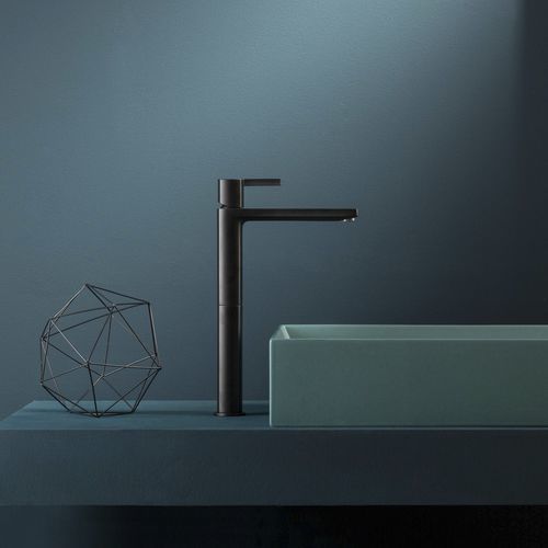 Misturador monocomando para lavatório - PR43AV201C04+PR43MA101C04 - Ritmonio Rubinetterie Srl - de bancada / em latão / para banheiro