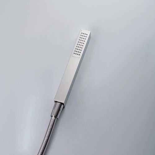 Chuveiro de mão - M0BA3060S/F - Ritmonio Rubinetterie Srl - retangular / contemporânea / prateada