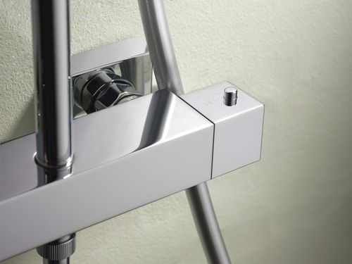 Conjunto de chuveiro de parede - 7ADN205CRL - Ritmonio Rubinetterie Srl - contemporâneo / da linha comercial / com chuveiro de mão