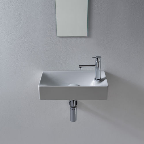 Cuba suspensa - 1501 - Scarabeo Ceramiche - em cerâmica / retangular / 1 furo