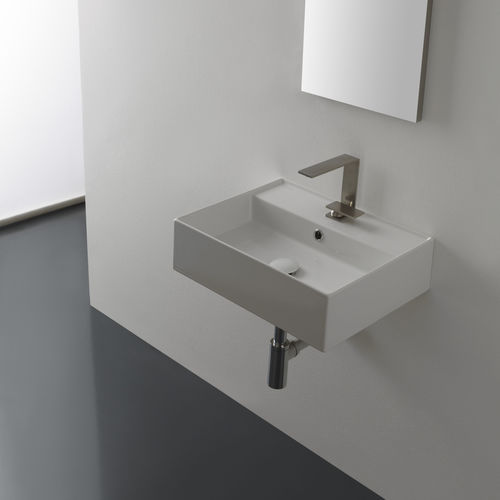 Cuba suspensa - 5111  - Scarabeo Ceramiche - em cerâmica / retangular / 1 furo