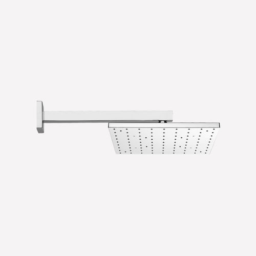 Cabeça de chuveiro de parede - AC0392 - Webert - quadrada / tipo chuva