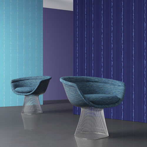 Tecido de parede - PIVOT STITCH - Knoll Textiles - listrado / em poliéster / bordado