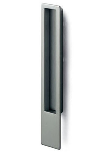 Maçaneta para porta de correr - MN1098Z - PAMAR - em alumínio / contemporânea / de embutir