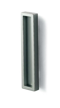 Maçaneta para porta de correr - MN1158Z - PAMAR - em alumínio / contemporânea / de embutir
