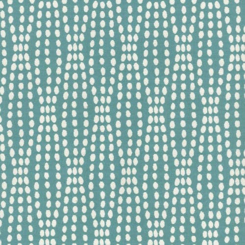 Tecido para estofados - STRANDS TEAL - WAVERLY Div. of Schumacher & Co. - estampado / em poliéster / em algodão