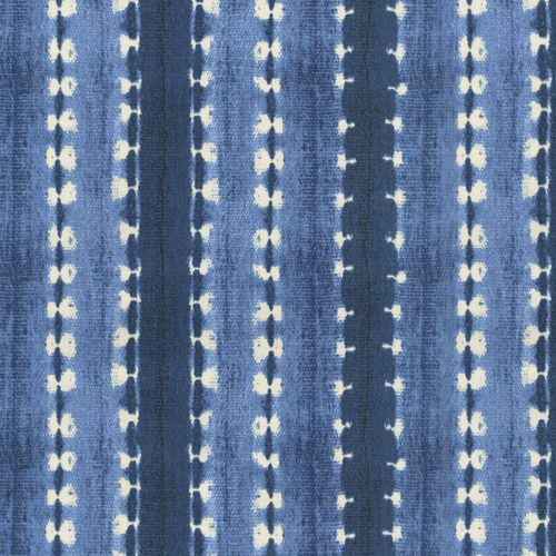 Tecido para estofados - INDIGO JAVA JOURNEY - WAVERLY Div. of Schumacher & Co. - estampado / em poliéster