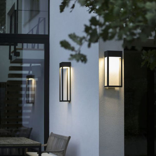 Arandela contemporânea - Hogar - Roger Pradier - para ambiente externo / em alumínio / em PMMA