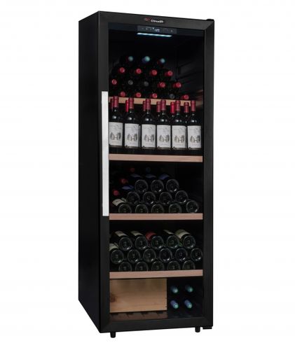 Adega climatizada de envelhecimento - CPW204B1 - Groupe Climadiff - de instalação livre / metálica / com porta de vidro
