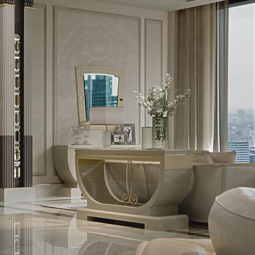 Aparador contemporâneo - B/5051 - ZANABONI - em mármore / retangular / made in Italy