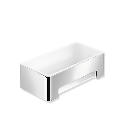 Porta-shampoo de parede para box de banheiro - 900.03.00140 - HEWI Heinrich Wilke - retangular