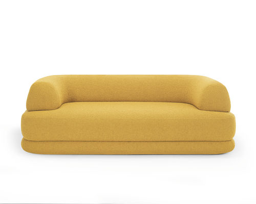 Sofá contemporâneo - BUMPER - Zanotta - em tecido / com braços / com capa removível