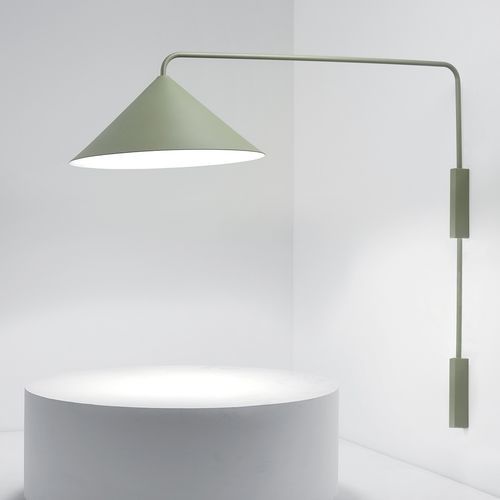 Arandela contemporânea - HOOK - ZAVA SRL - para ambiente interno / em ferro / cônica