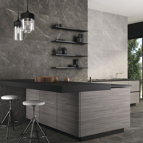 Placas de revestimento em grés porcelanato - BAYONA - BALDOCER - polida / fosca / para ambiente interno