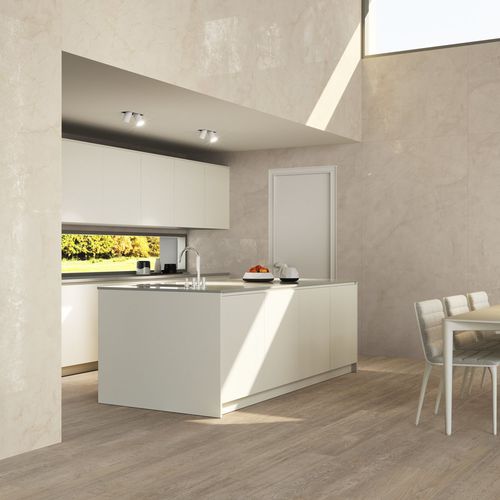 Placas de revestimento em grés porcelanato - YARA - BALDOCER - polida / fosca / para ambiente interno