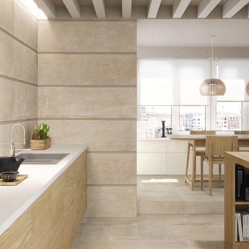 Placas de revestimento em grés porcelanato - QUARZITE - BALDOCER - polida / para ambiente interno / de parede