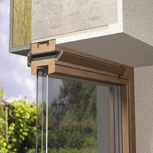 Ventilação permanente para janela de absorção acústica - SONOSLOT® - RENSON - autorregulável / impermeável