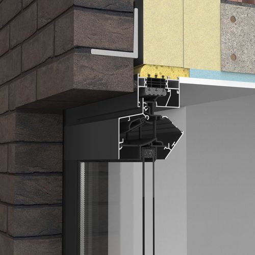 Ventilação permanente para janela com ruptura térmica - VARIAVENT - RENSON - autorregulável