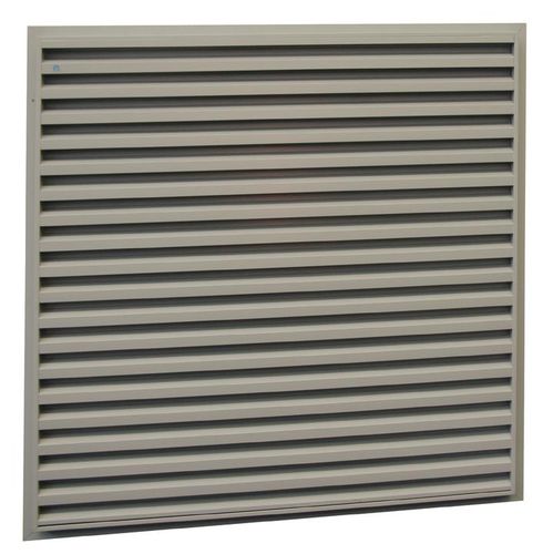 Grelha de ventilação metálica - 414THF - RENSON - retangular / para ambiente externo / da linha residencial