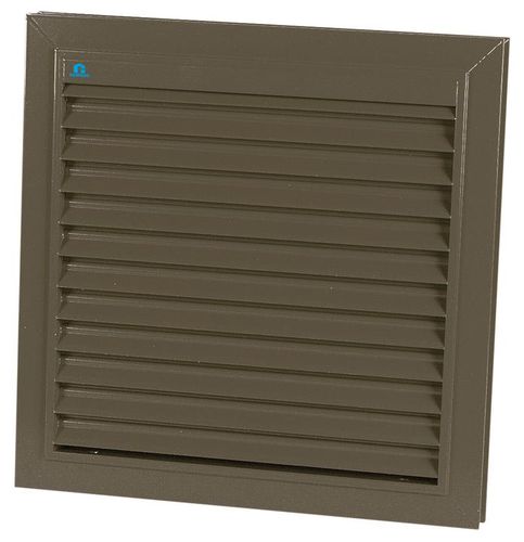 Grelha de ventilação em alumínio - 415 - RENSON - quadrada / para ambiente externo / profissional