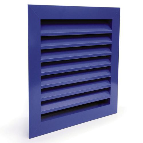 Grelha de ventilação em alumínio - 445/86  - RENSON - quadrada / para ambiente externo / industrial
