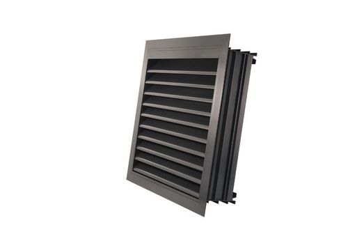 Grelha de ventilação em alumínio - 450 - RENSON - retangular / para ambiente externo / profissional