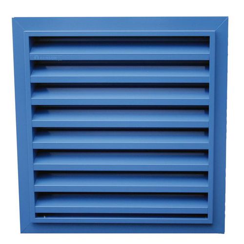 Grelha de ventilação em alumínio - 484 - RENSON - quadrada / para ambiente externo / da linha residencial
