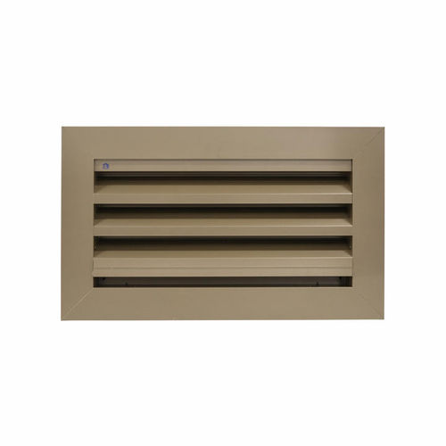 Grelha de ventilação em alumínio - 421VA - RENSON - retangular / para ambiente externo / profissional