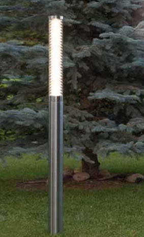 Poste balizador de iluminação de jardim - ELYO FL - BEL-LIGHTING / TERZO-LIGHT - contemporâneo / em alumínio / em aço inoxidável