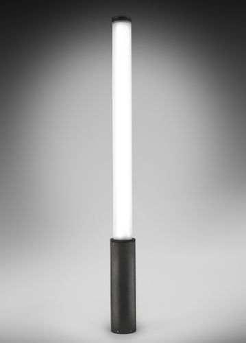 Poste balizador de iluminação de jardim - NOMAD 1 - BEL-LIGHTING / TERZO-LIGHT - contemporâneo / em alumínio anodizado / em vidro