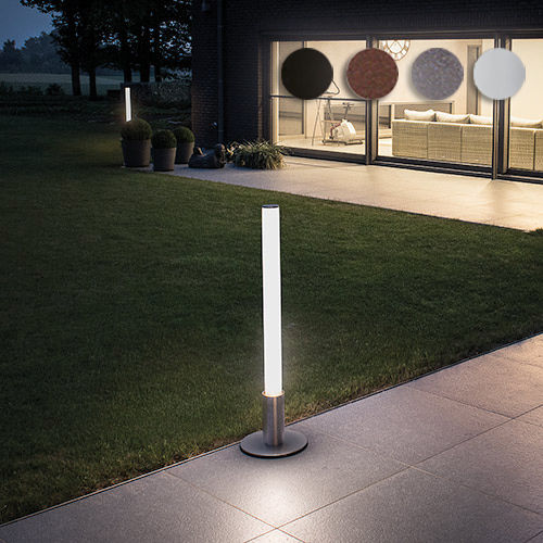 Poste balizador de iluminação de jardim - NOMAD 2 - BEL-LIGHTING / TERZO-LIGHT - contemporâneo / em alumínio anodizado / em policarbonato