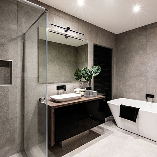 Arandela contemporânea - ROCCO - BEL-LIGHTING / TERZO-LIGHT - para ambiente interno / em aço pintado / em PMMA