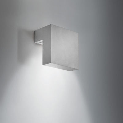 Arandela contemporânea - SAMPA D - BEL-LIGHTING / TERZO-LIGHT - para ambiente externo / em alumínio / em vidro