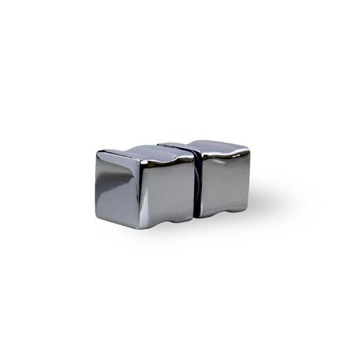 Puxador de porta tipo botão contemporâneo - CUBIC : 59.49312. - Fonsegrive - em latão / em latão polido
