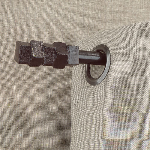 Varão para cortinas em bronze - FRAGILE - Objet Insolite - em latão / de parede / para janela