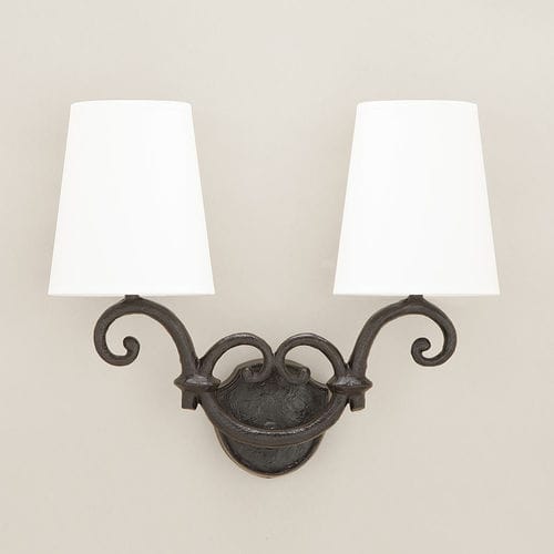 Arandela clássica - SOLIS - Objet Insolite - para ambiente interno / em bronze / candelabro