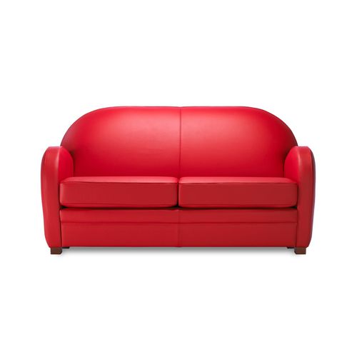Sofá clássico - CARDIFF - Neology - em tecido / em couro / vermelho
