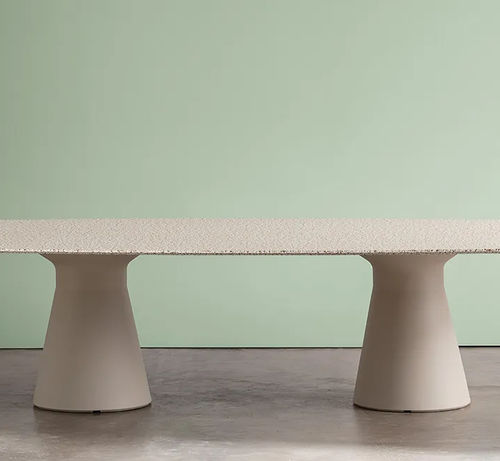 Mesa contemporânea - REVERSE - Andreu World - em HPL / com base em HPL / retangular
