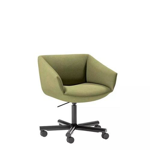Poltronas de escritório contemporânea - SO2988 - Andreu World - em couro / em tecido / estofada