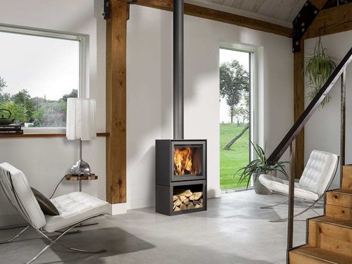 Salamandra a lenha - BOX 20 67 - Barbas - 8 kW / 9 kW / multicombustível