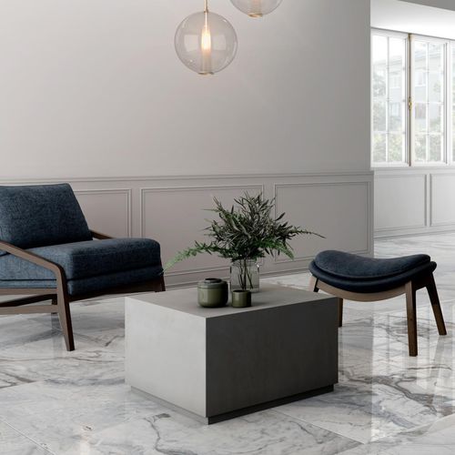 Placas de revestimento em grés porcelanato - AT.SILVANA - PAMESA CERAMICA - brilhante / para ambiente interno / de parede