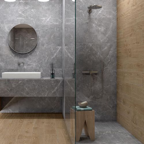 Placas de revestimento em grés porcelanato - CR.ASCOLANO - PAMESA CERAMICA - polida / para ambiente interno / de parede