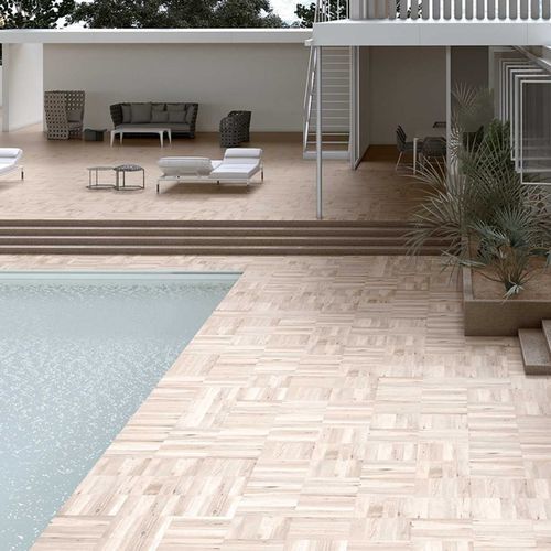 Placas de revestimento em grés porcelanato - IROCO - UNDEFASA - fosca / com relevo / para ambiente externo