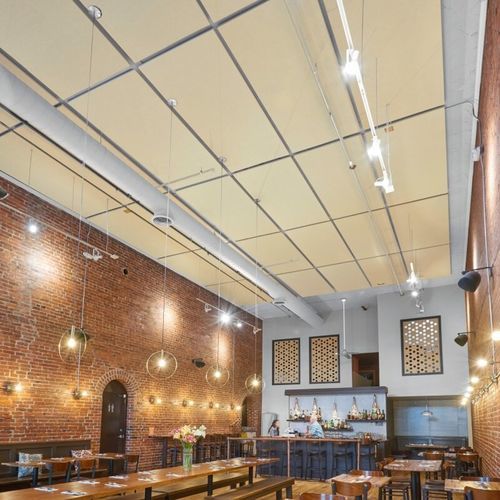Forro de gesso - FELTWORKS&reg; - Armstrong ceilings - USA - em placas / em painéis / para ambiente interno