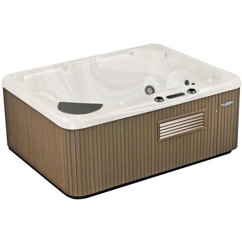 Spa acima do piso - 520 - Beachcomber Hot Tubs - retangular / de 2 lugares / em madeira