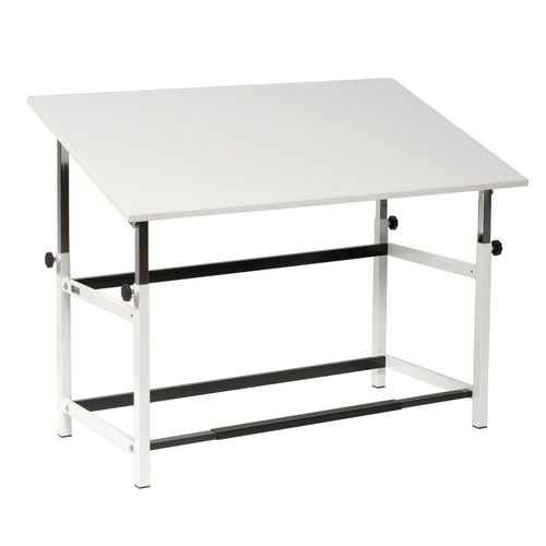 Mesa de desenho contemporânea - ARCHITETTO - ALFI BIEFFE - em laminado / em aço / com base metálica