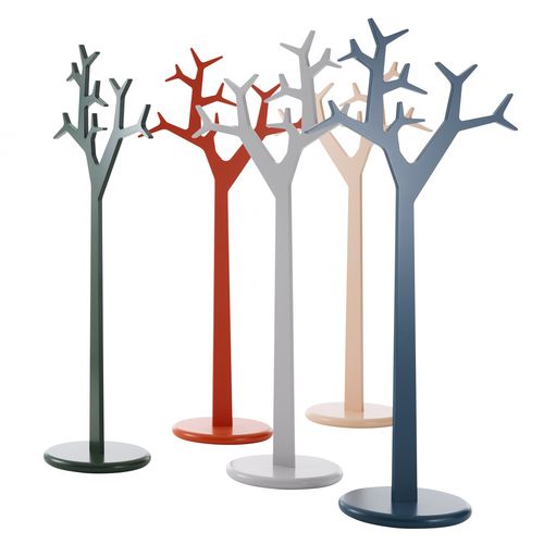 Cabideiro de parede - TREE - Swedese Möbler - de piso / contemporâneo / em aço