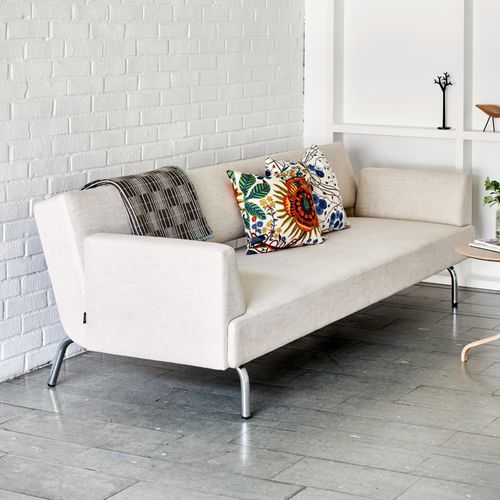 Sofá-cama - JUST - Swedese Möbler - contemporâneo / em tecido / reclinável
