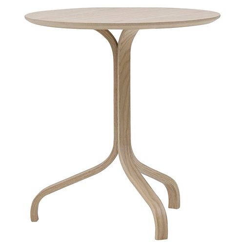 Mesa gueridon contemporânea - LAMINO - Swedese Möbler - em faia / em carvalho / em nogueira