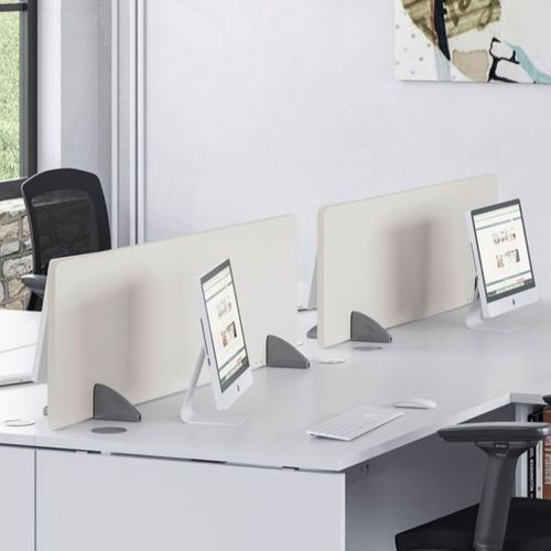Separador de estações de trabalho de mesa - COURTOISIE - Buronomic - em laminado melamínico / modular
